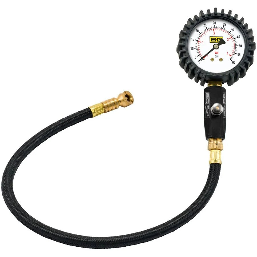 BG RACING - Manoмètre de pression des pneus 0-60 psi/4 bars