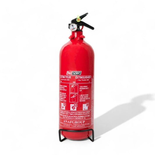 REDSPEC - Extincteur manuel poudre 2 kg Aluminium