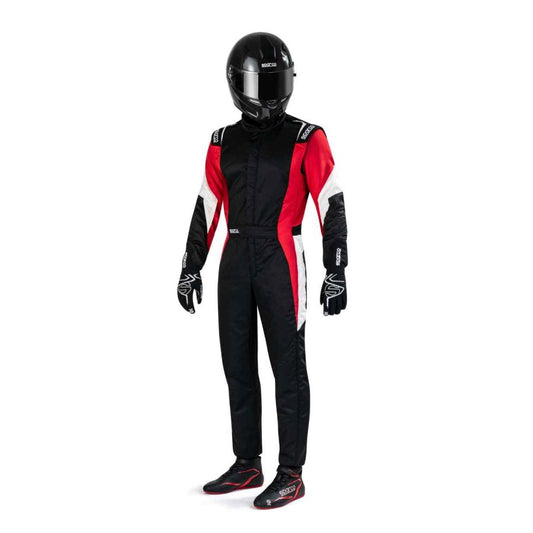 SPARCO - Combinaison FIA Competition Noir/Rouge/Blanc